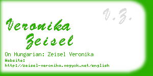 veronika zeisel business card